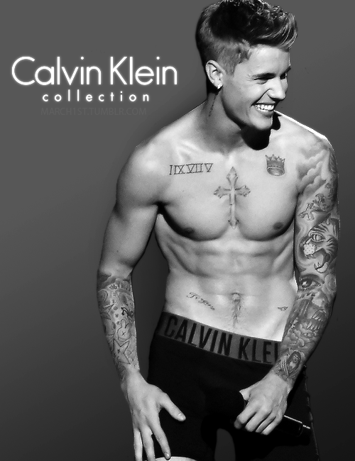 calvin klein justin bieber 