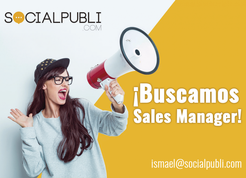 buscamos sales manager