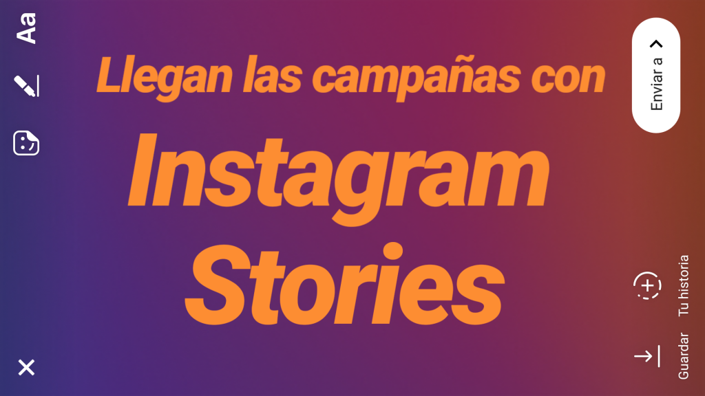 campañas con stories