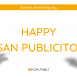 Happy San Publicito, spanish advertising saint