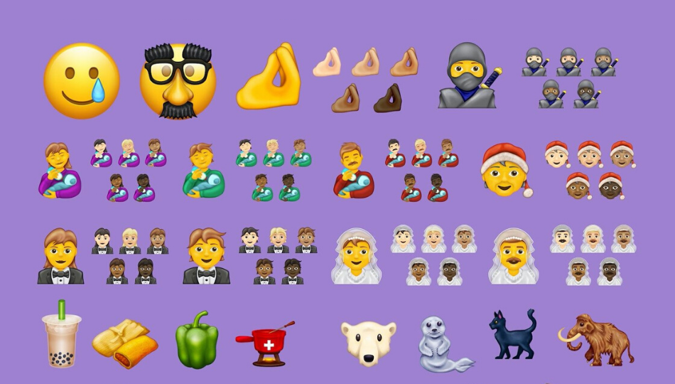 Estos son algunos de los nuevos emojis que ha presentado Unicode