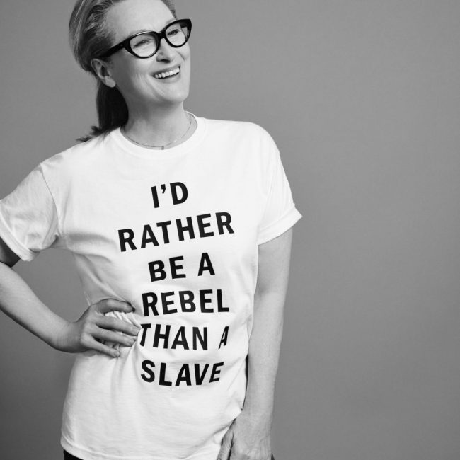 Meryl Streep as a feminist icon