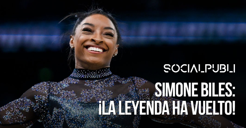 simone biles en los juegos olimpicos 2024